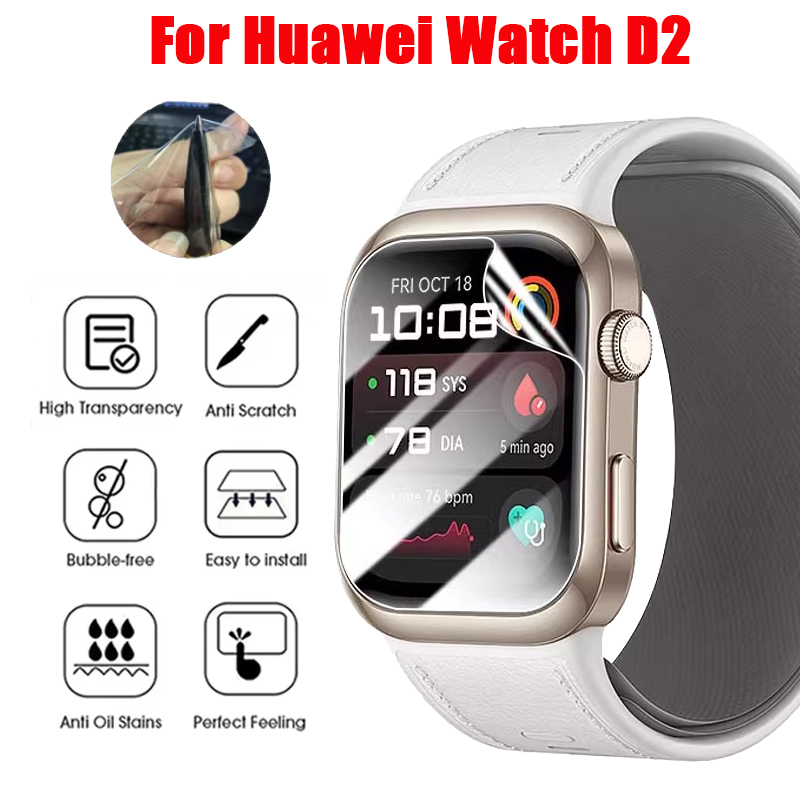 Smart Watch Accessories - طبقة هيدروجيل من مادة TPU لساعة