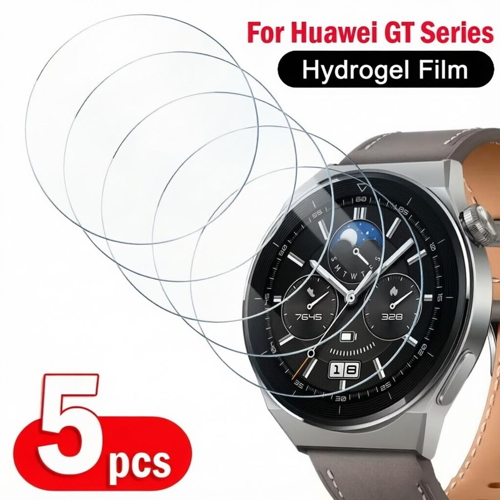 Smart Watch Accessories - 1-5 قطع من طبقة الهيدروجيل لساعة