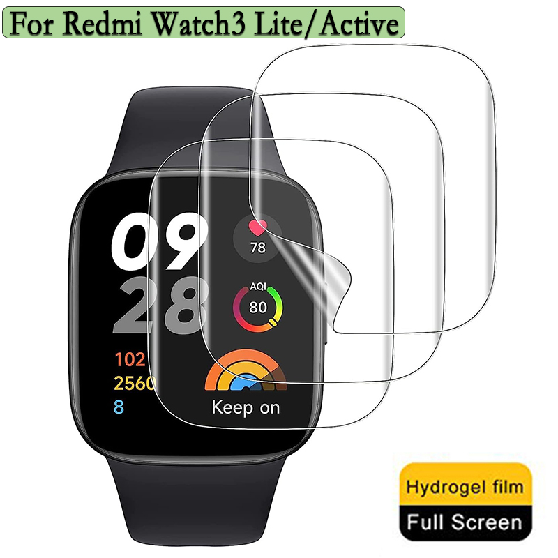 Watch Face Protector - 3/6 قطعة هيدروجيل طبقة رقيقة واقية