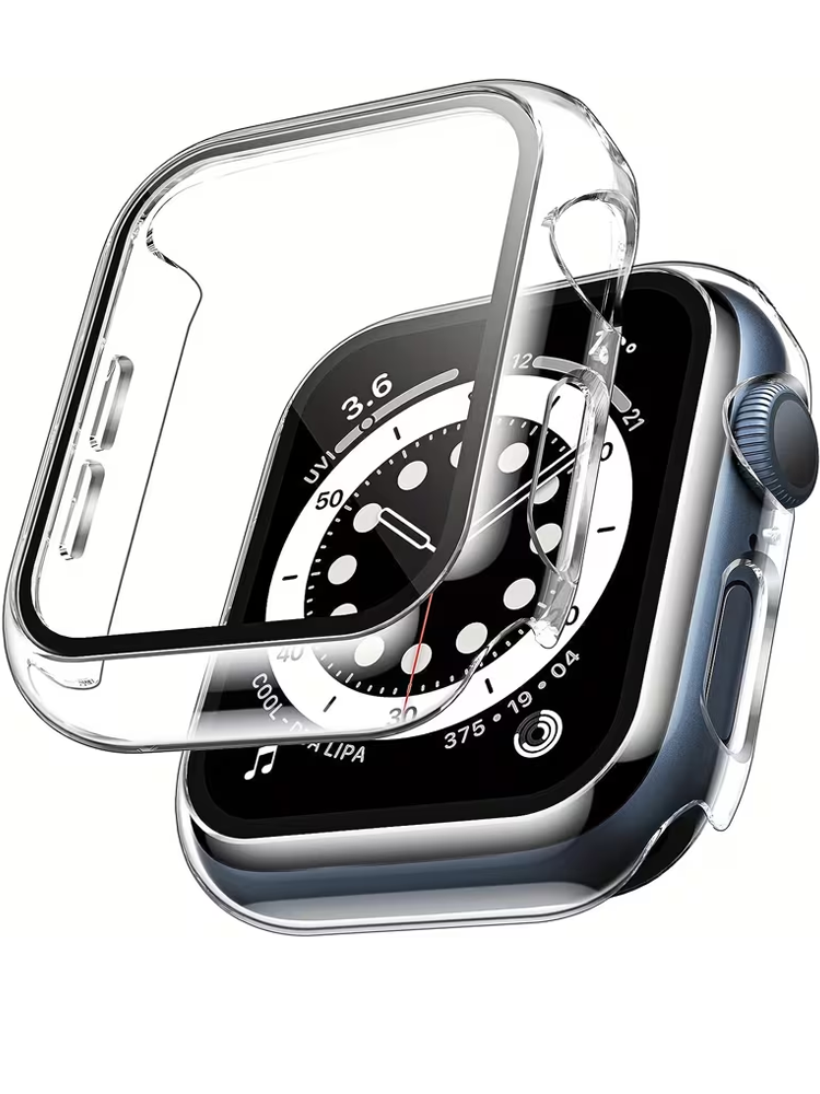 Smartwatch Case - 2 قطعة حافظة من الزجاج المقسى