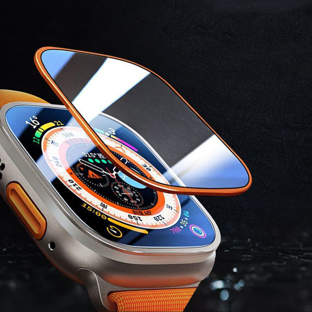 Smart Watch Accessories - طبقة من الزجاج المقسى لساعة أبل