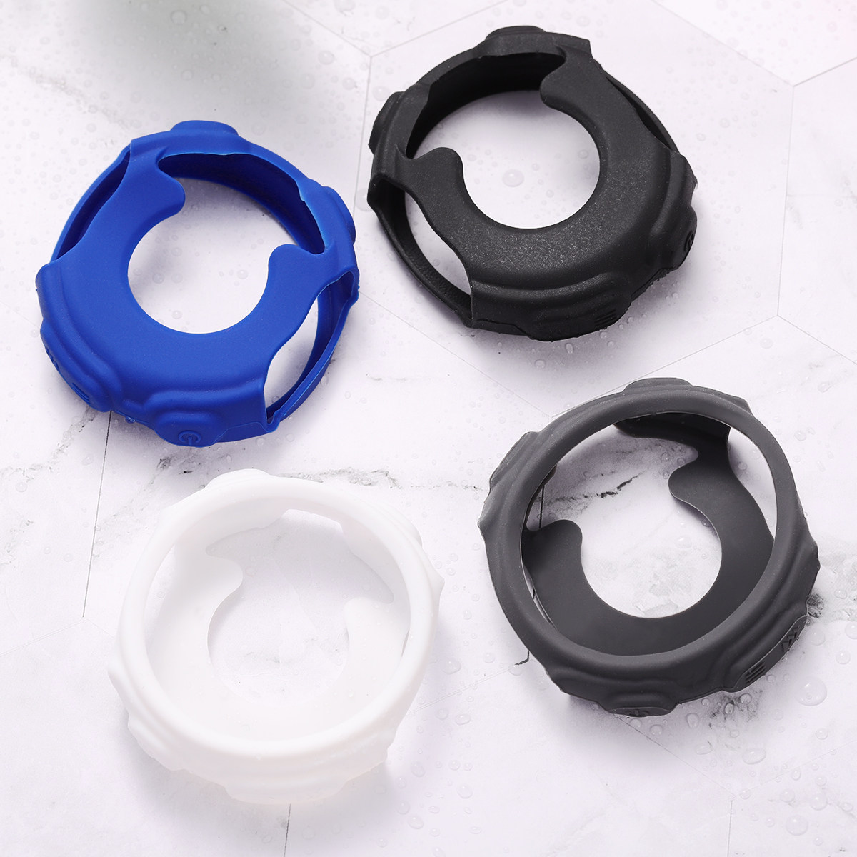 Watch Case Bumper - 4 قطع من غطاء حماية السيليكون