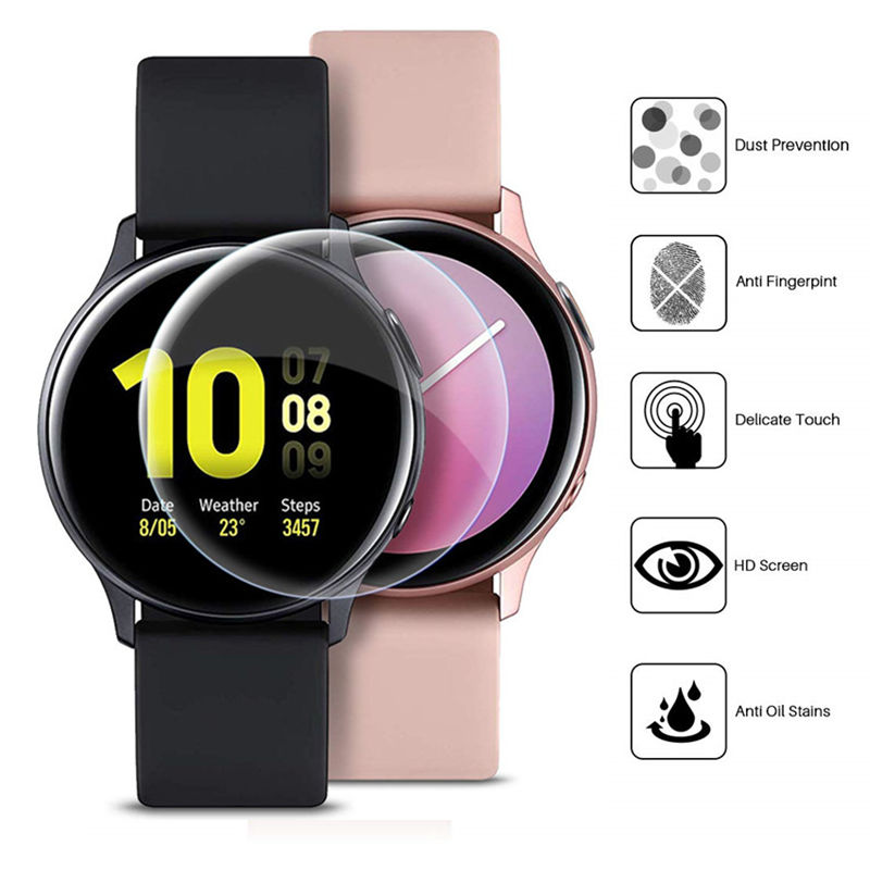 Samsung Smartwatch Accessories - فيلم حماية كامل لساعة سامسونج جالاكسي