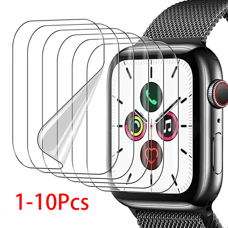 Watch Case Bumper - هيدروجيل واقي للشاشة فيلم لساعة أبل