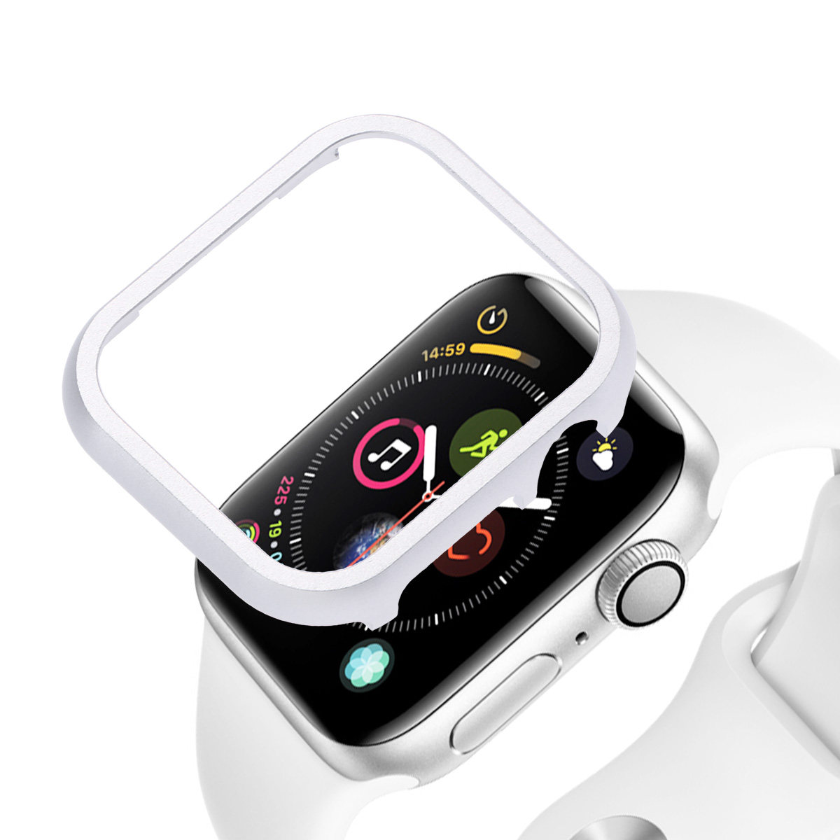 Watch Case Bumper - غطاء حماية معدني من سبائك الألومنيوم
