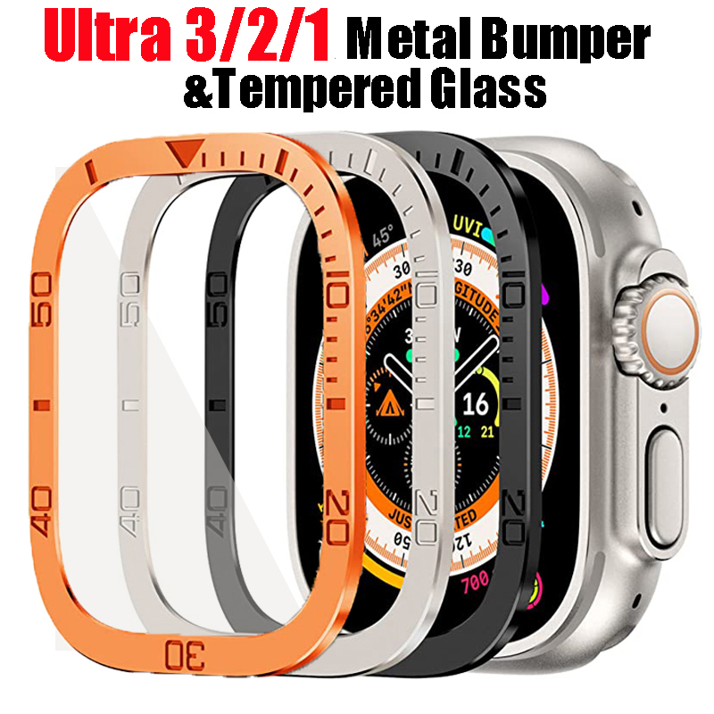 Watch Case Bumper - واقي شاشة لساعة أبل الترا 49