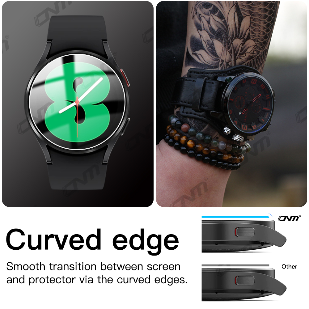 9H الزجاج المقسى لساعة سامسونج - مراجعة Motorola Smartwatch Accessories وسعره