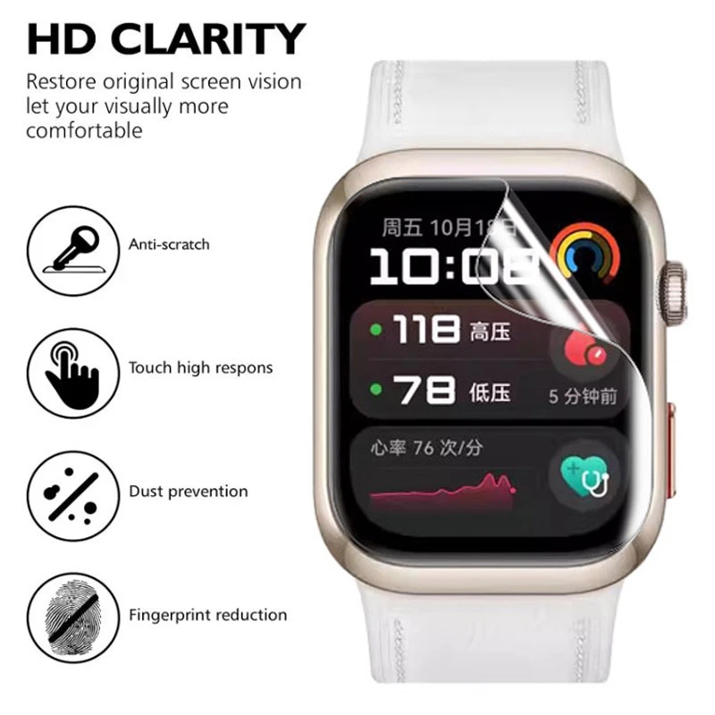طبقة هيدروجيل من مادة TPU لساع - مراجعة Smart Watch Accessories وسعره