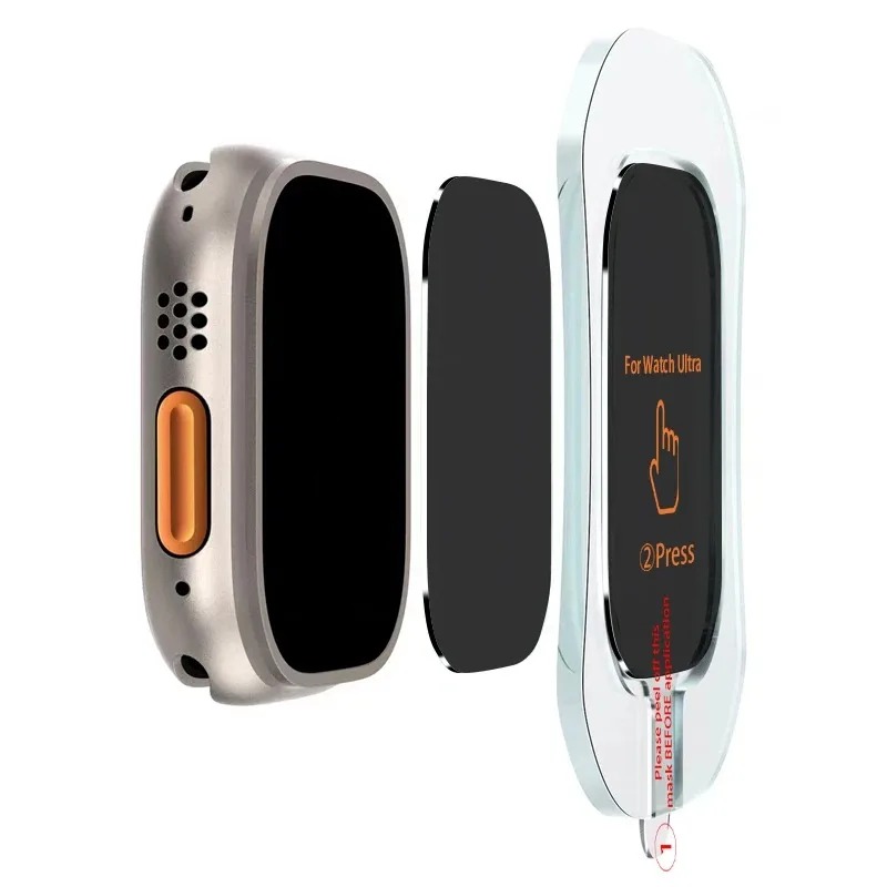 زجاج مقسى لساعة أبل Ultra2/3 4 - مراجعة Watch Case Bumper وسعره