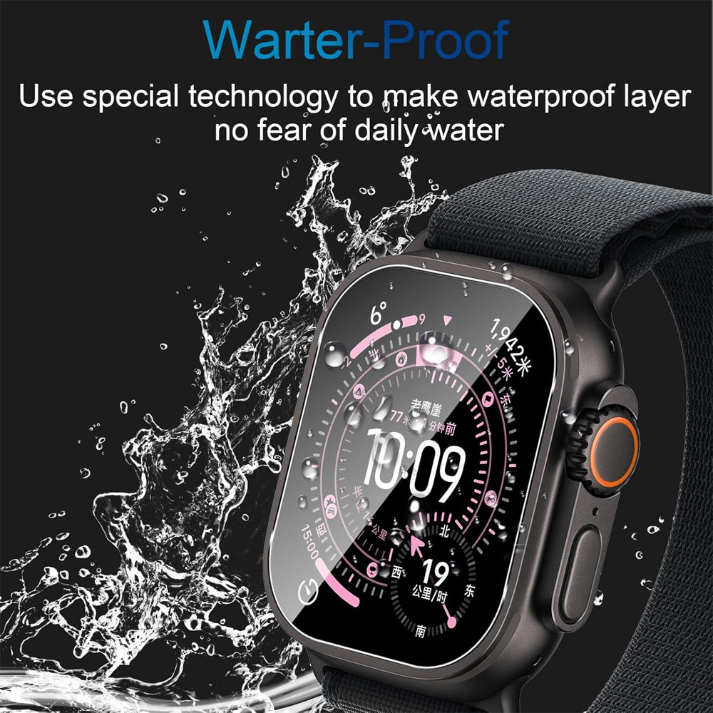واقي شاشة من الزجاج المقسى لسا - مراجعة Watch Case Bumper وسعره