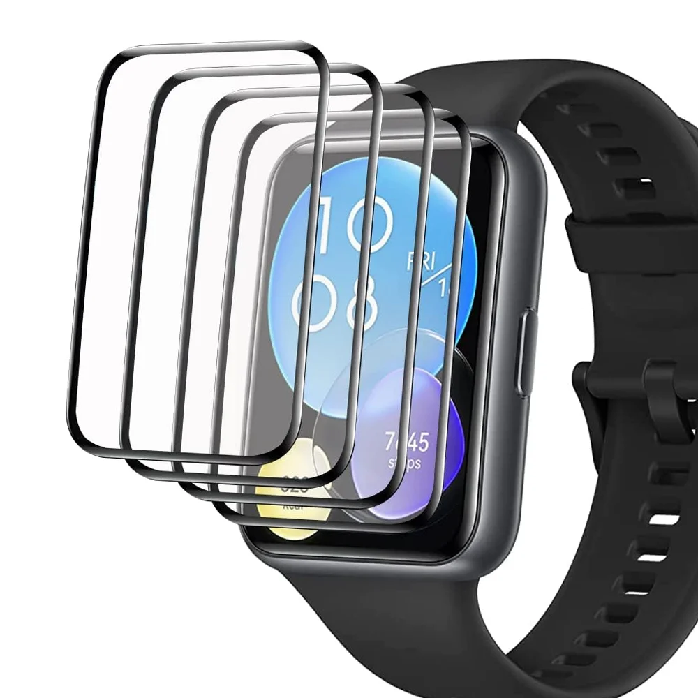 واقي شاشة زجاجي لين لساعة هاوا - مراجعة Smart Watch Accessories وسعره