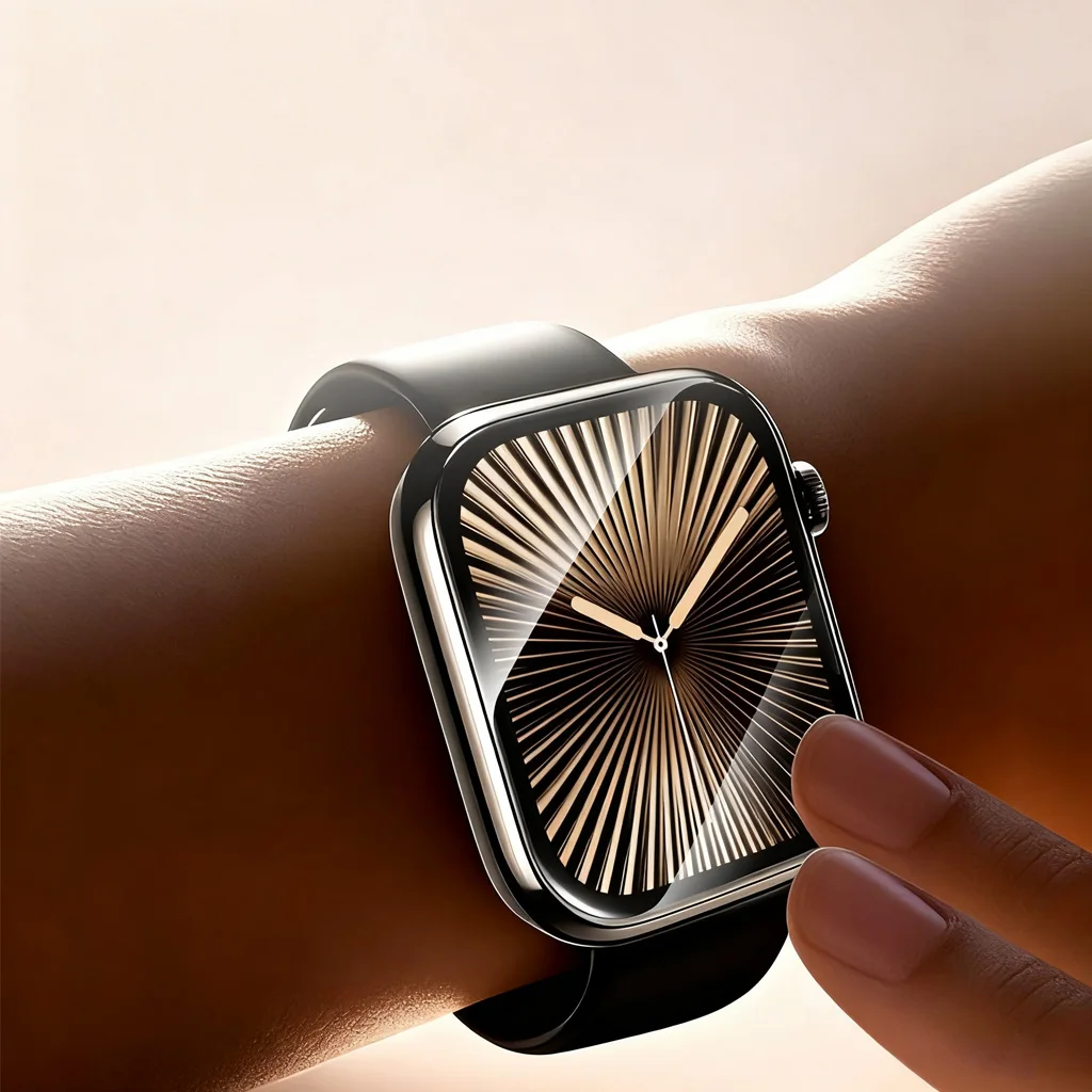 واقي شاشة لساعة أبل s11 s10 46 - مراجعة Smart Watch Accessories وسعره