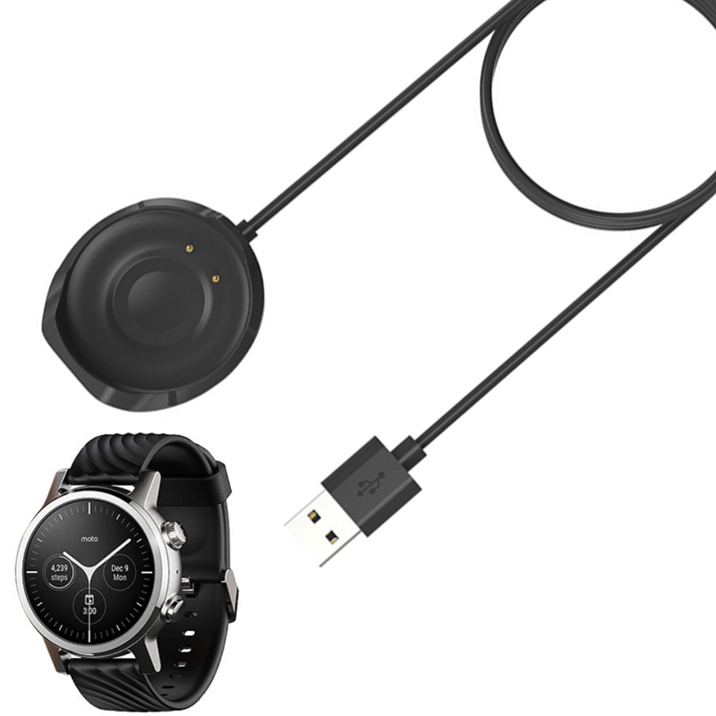 ساعة ذكية قفص الاتهام شاحن محو - مراجعة Motorola Smartwatch Accessories وسعره