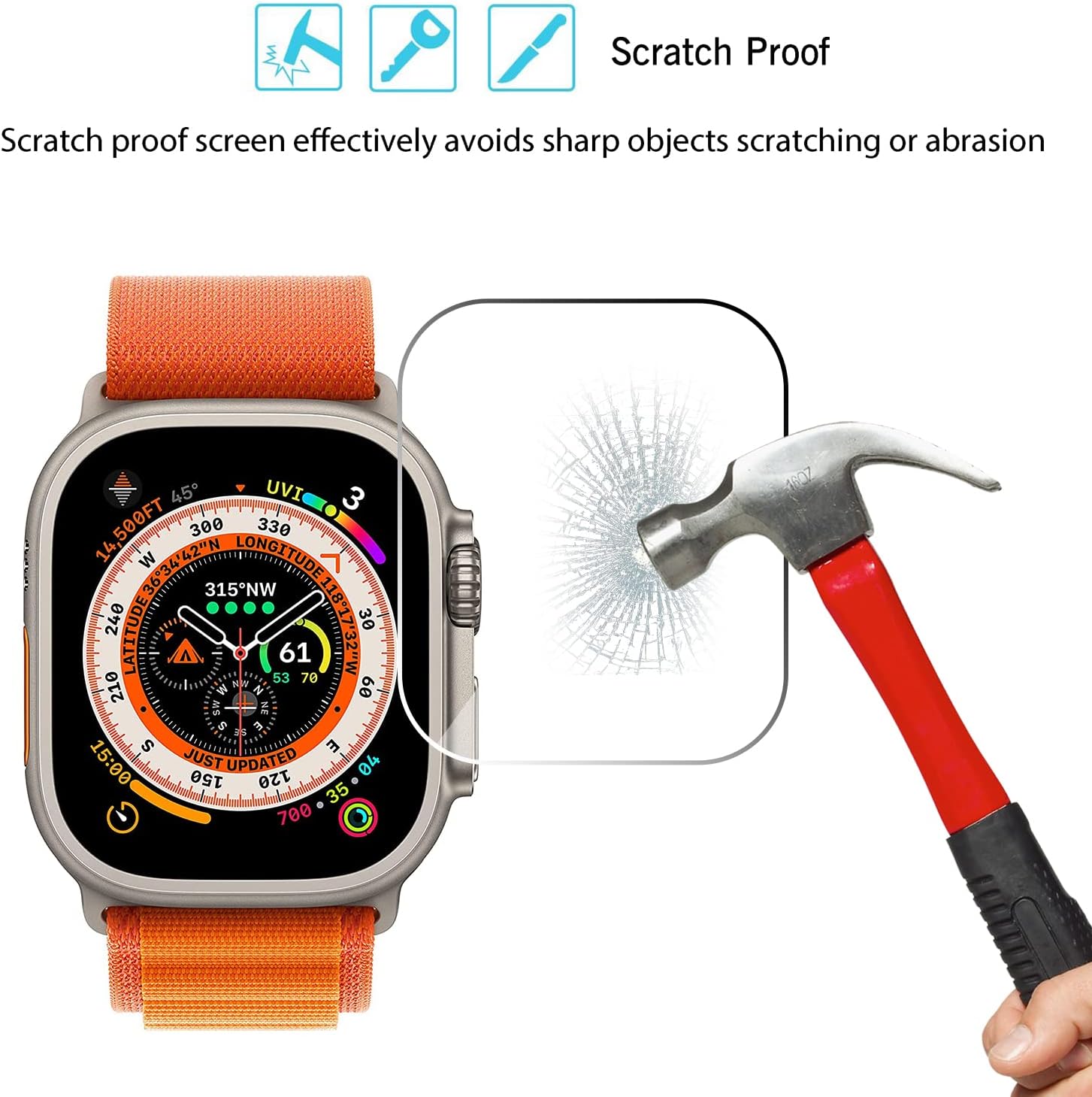 واقي شاشة من الزجاج المقسى لسا - مراجعة Watch Case Bumper وسعره