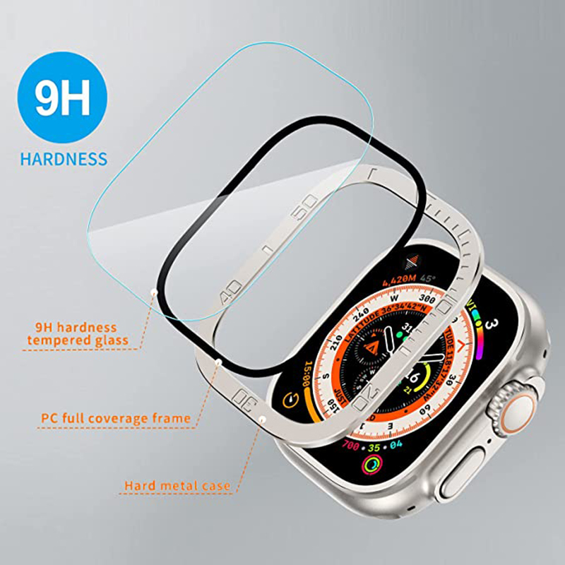 واقي شاشة من الزجاج المقسى لسا - مراجعة Watch Case Bumper وسعره