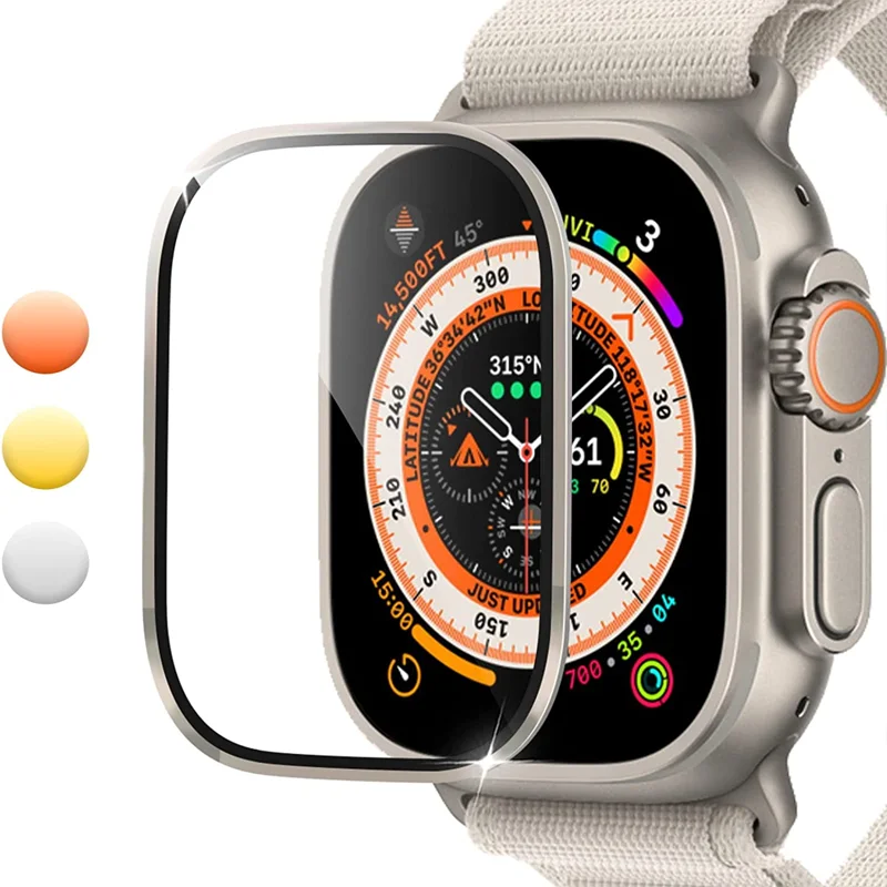 طبقة من الزجاج المقسى لساعة أب - مراجعة Smart Watch Accessories وسعره