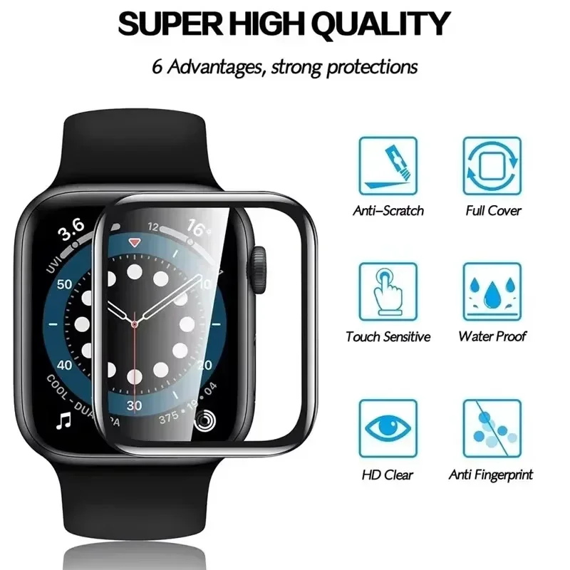 واقي شاشة لساعة أبل 10 9 7 6 S - مراجعة Watch Case Bumper وسعره