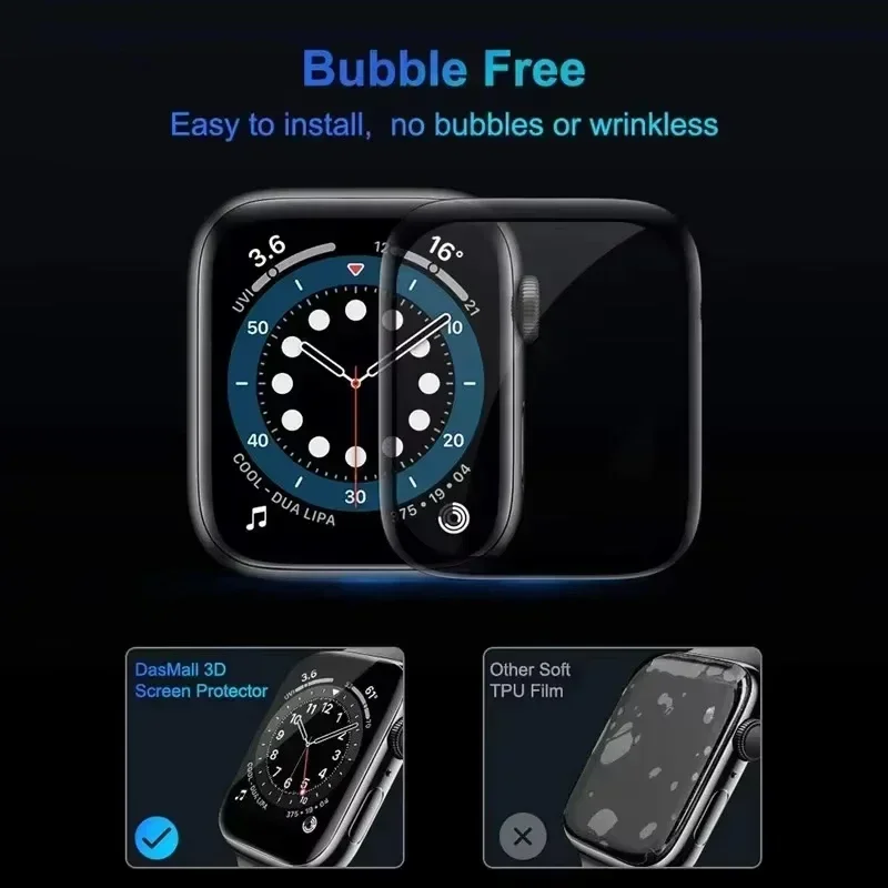 واقي شاشة لساعة أبل 10 9 7 6 S - مراجعة Watch Case Bumper وسعره