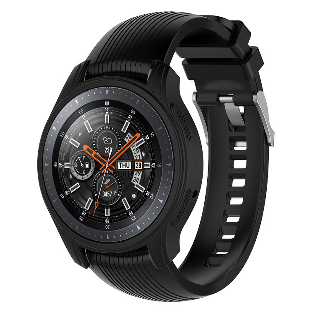 غلاف واقي من السيليكون لساعة س - مراجعة Samsung Smartwatch Accessories وسعره
