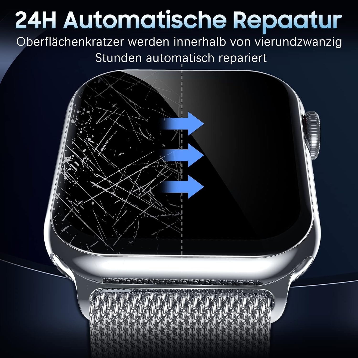 5 قطع من واقي الشاشة الهيدروجي - مراجعة Watch Case Bumper وسعره