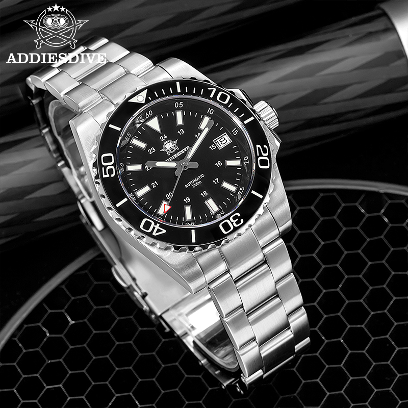 ساعة أديس ديف للرجال 8215 ميكا - مراجعة Accessories With Watch وسعره