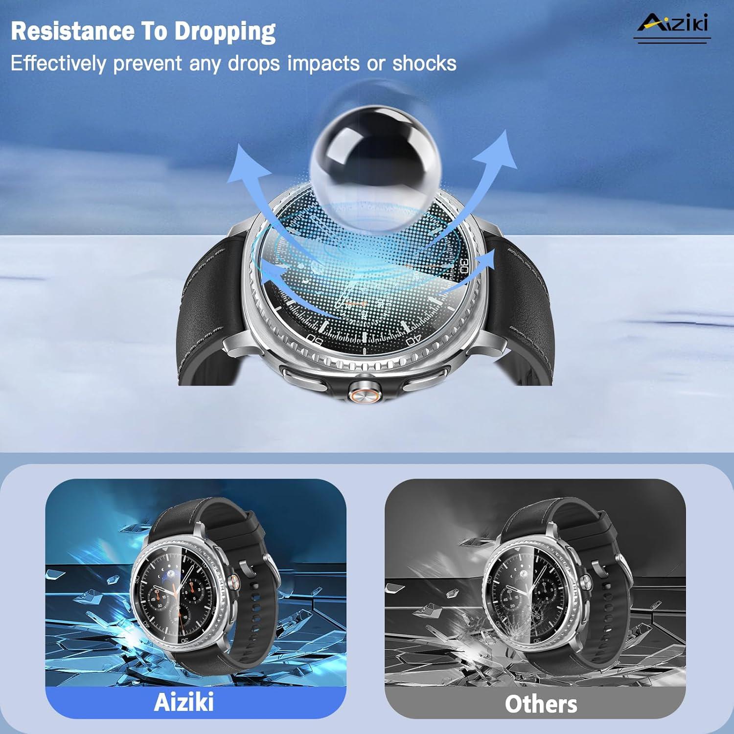 الزجاج المقسى لساعة سامسونج جا - مراجعة Samsung Smartwatch Accessories وسعره