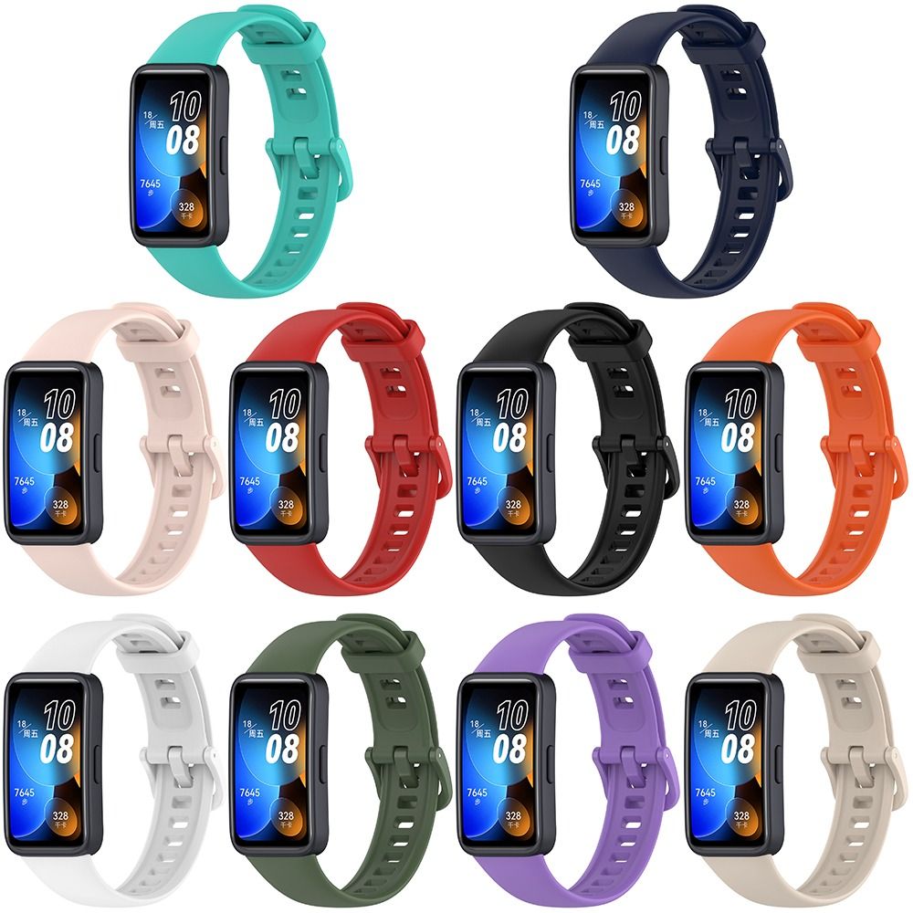 حزام لهواوي باند 8 سوار معصم ب - مراجعة Silicone Band Replacement وسعره