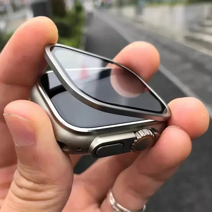 فيلم الزجاج المقسى لساعة أبل ا - مراجعة Watch Case Bumper وسعره