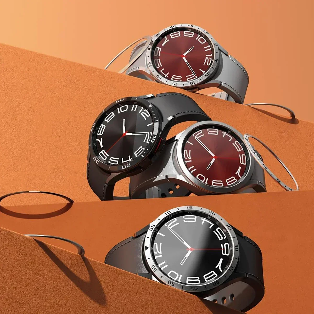 حلقة إطار معدني لساعة سامسونج  - مراجعة Xiaomi Smartwatch S4 Accessories وسعره
